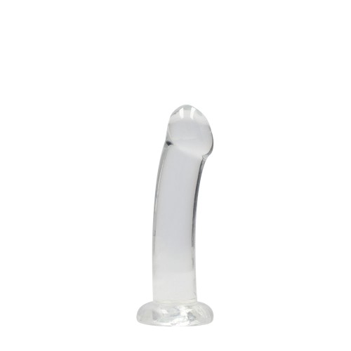 Dildo Transparente con Base de Succión RealRock