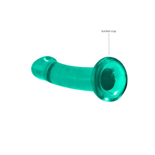 Crystal Clear Suction Cup Dildo - RealRock