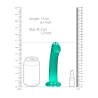 Crystal Clear Suction Cup Dildo - RealRock