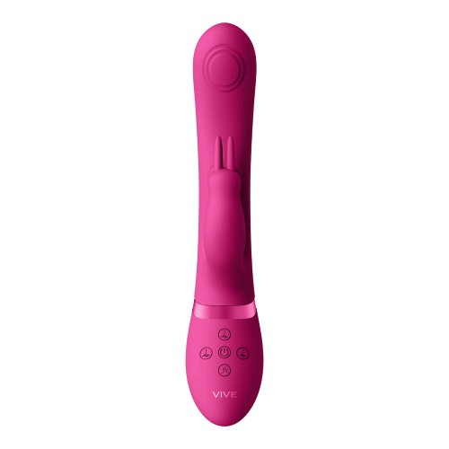 VIVE MAY Rechargeable Dual Pulse-Wave Rabbit Vibrator