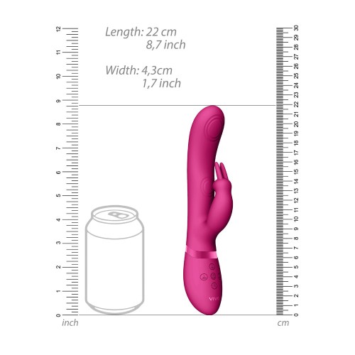 Vibrador Conejito Dual VIVE MAY Recargable