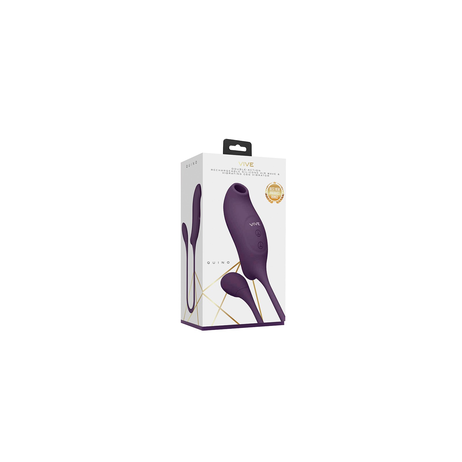 Huevo Vibrador Recargable VIVE QUINO