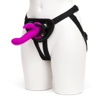 Conjunto de Arnés Strap-On Recargable Happy Rabbit