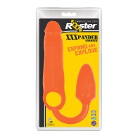 Rooster XXXPANDER Extensor de Pene Suave Con Anillo y Plug Anal