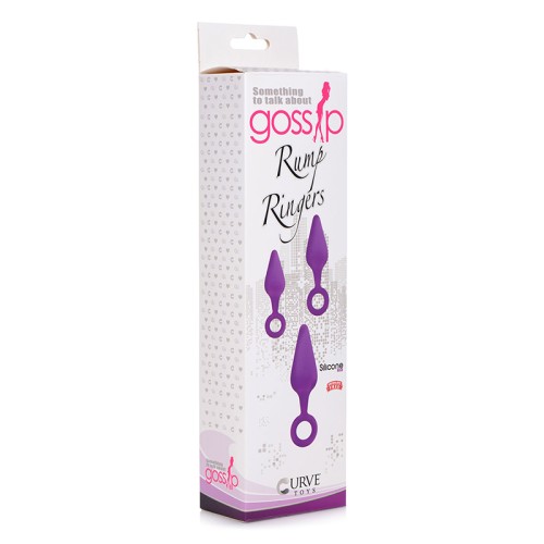 Gossip Rump Ringers Silicone Anal Plug Set