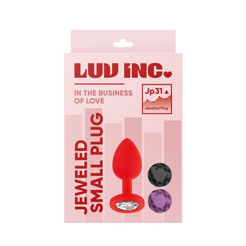 Plug Anal Pequeño con Joyas Luv Inc JP31