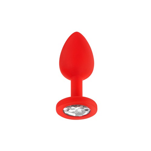 Plug Anal Pequeño con Joyas Luv Inc JP31