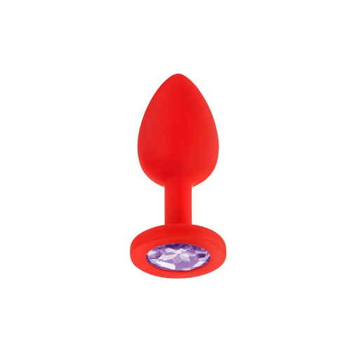 Plug Anal Pequeño con Joyas Luv Inc JP31