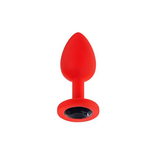 Plug Anal Pequeño con Joyas Luv Inc JP31