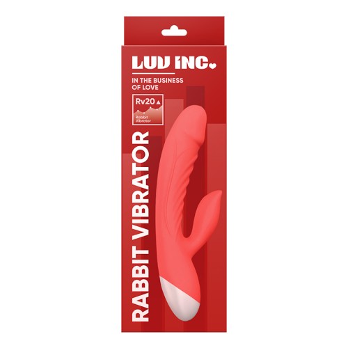 Vibrador Conejo RV20 de Luv Inc - Estimulador Dual Recargable