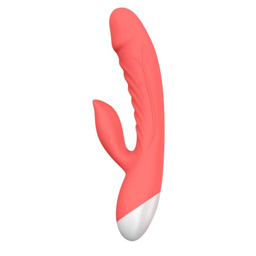 Luv Inc RV20 Rabbit Vibrator - Rechargeable Dual Stimulator