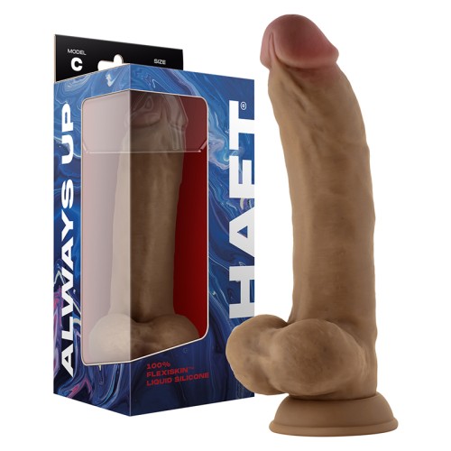 Shaft Model C Dual Density Silicone Dildo 9.5 in