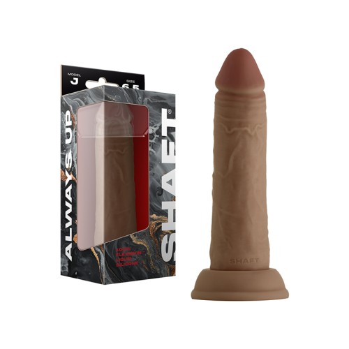 Shaft Model J Dual Density Silicone Dildo