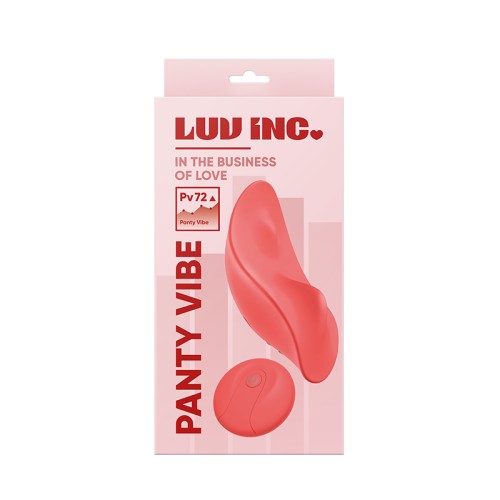 Vibrador Panty Recargable Control Remoto Luv Inc