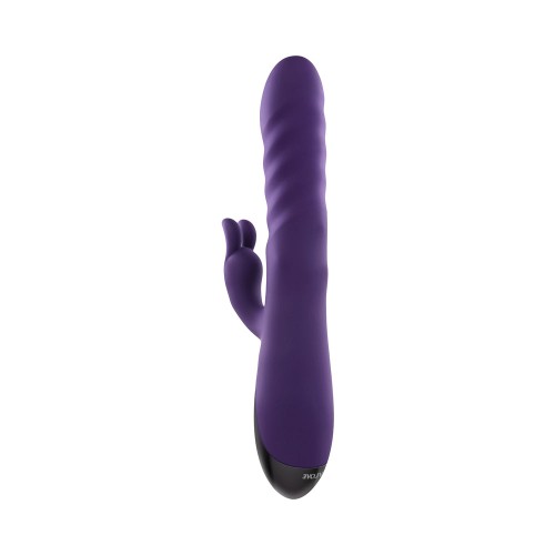 Evolved Rascally Rabbit Rechargeable Vibrator Purple