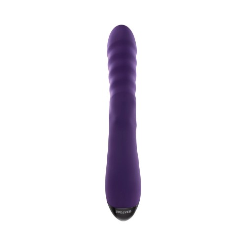 Evolved Rascally Rabbit Rechargeable Vibrator Purple