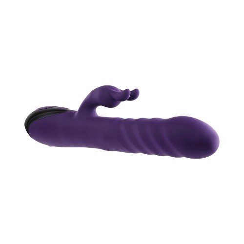 Evolved Rascally Rabbit Rechargeable Vibrator Purple