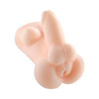 Gender X Body Stroker with Shaft in Beige