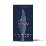 Deia The Feather Vibrating Tickler Blue