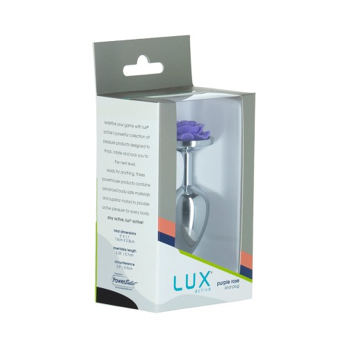 Plug Anal de Metal Lux Active 3 in.