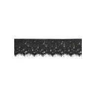 Ouch! Black & White Lace Eye Mask Blindfold