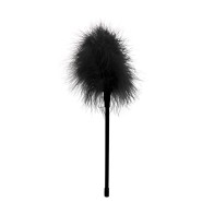 Ouch! Black & White Feather Tickler