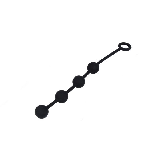 Nexus EXCITE Anal Beads Silicone Medium Black