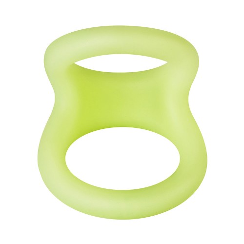 Forto Liquid Silicone Cock Ball D-Ring Glow