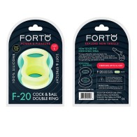 Forto F-20 Silicone Cockring and Ball Stretcher