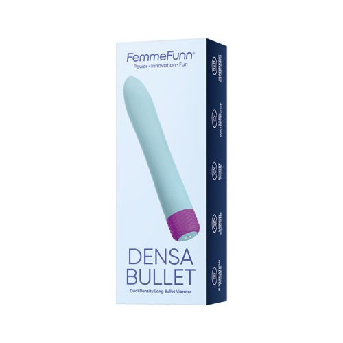 Vibrador Recargable FemmeFunn Densa Bullet Azul Claro