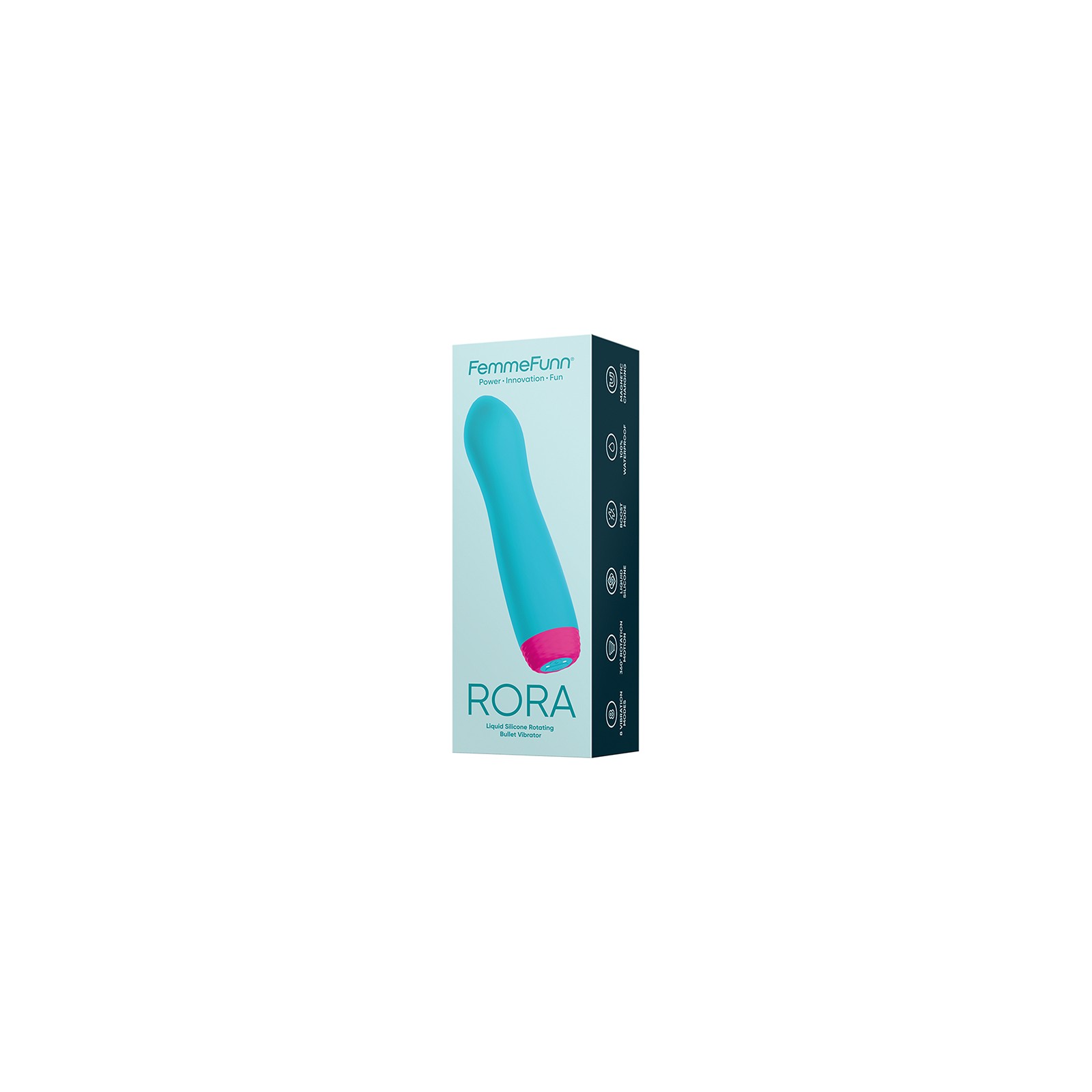 Vibrador Bullet Rotatorio de Silicona Recargable para Placer Máximo