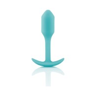 b-Vibe Snug Plug 1 Plug Anal Ponderado para Principiantes