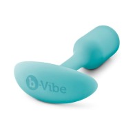 b-Vibe Snug Plug 1 Plug Anal Ponderado para Principiantes