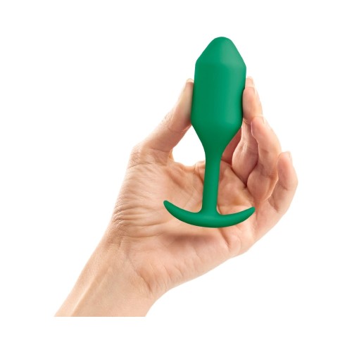 b-Vibe Snug Plug 2 - Tapón Anal para Principiantes para Mayor Placer