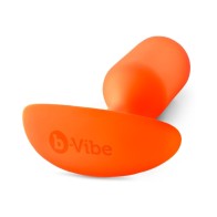 b-Vibe Snug Plug 3 - Plug Anal de Silicona con Peso