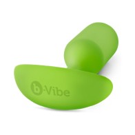 b-Vibe Plug Anal Pesado Snug 3 Silicon Verde Lima