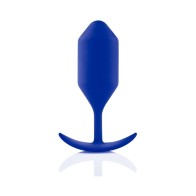 b-Vibe Snug Plug 4 - Weighted Silicone Anal Toy