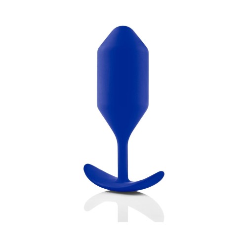 b-Vibe Snug Plug 4 - Weighted Silicone Anal Toy