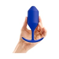 b-Vibe Snug Plug 4 - Weighted Silicone Anal Toy