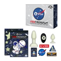 Set de Juego Anal Glow-in-the-Dark b-Vibe Asstronaut Edición Limitada de 10 Piezas