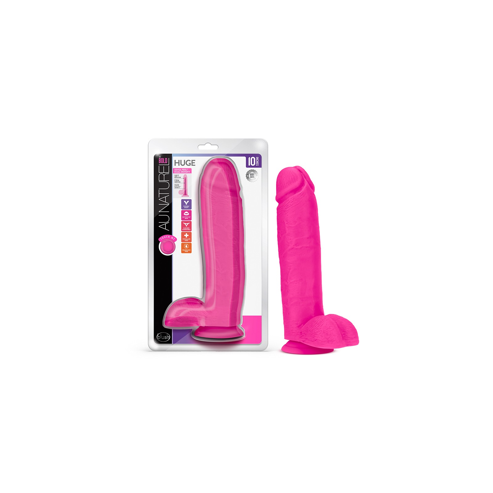 Au Naturel Bold Huge 10 inch Dildo