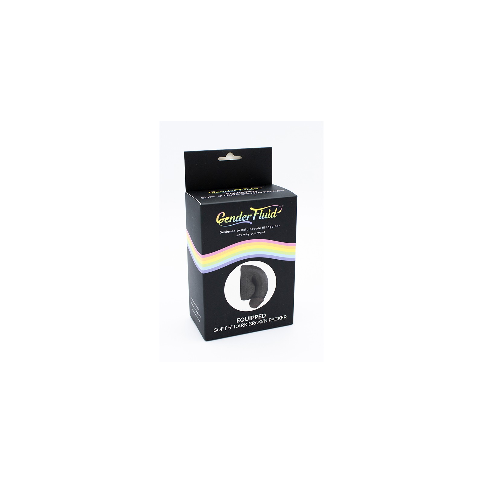 Packer Suave Gender Fluid 5 in. Marrón Oscuro