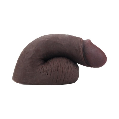 Gender Fluid Equipped Soft Packer 5 in. Dark Brown