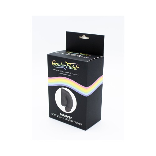 Packer Suave Gender Fluid 5 in. Marrón Oscuro