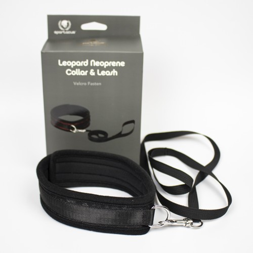 Spartacus Collar and Leash Set for BDSM Play