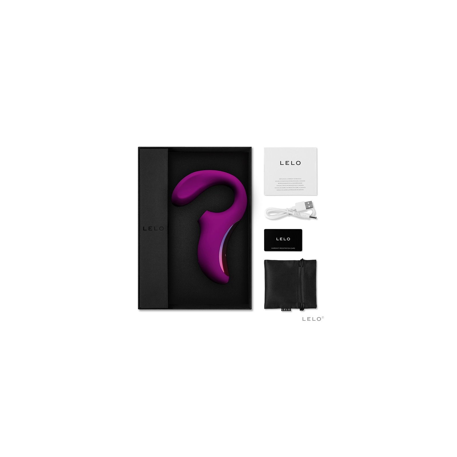 LELO ENIGMA CRUISE Estimulador Dual de Succión en Rosa Profundo