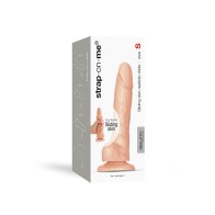 Strap-On-Me Sliding Skin Dual-Density Dildo