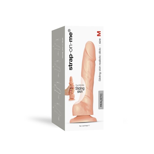 Strap-On-Me Realistic Collection Sliding Skin Dildo - Ultimate Pleasure