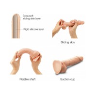 Strap-On-Me Realistic Collection Sliding Skin Dildo - Ultimate Pleasure