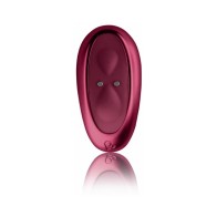 Rocks-Off Ruby Glow Saddle Vibrator - 10 Powerful Functions